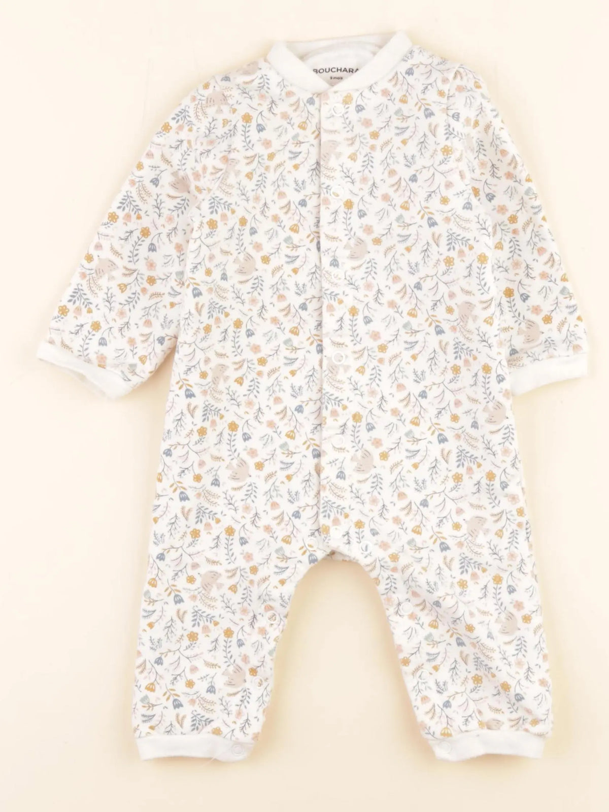 Bouchara - pyjama coton multicolore - 9 mois