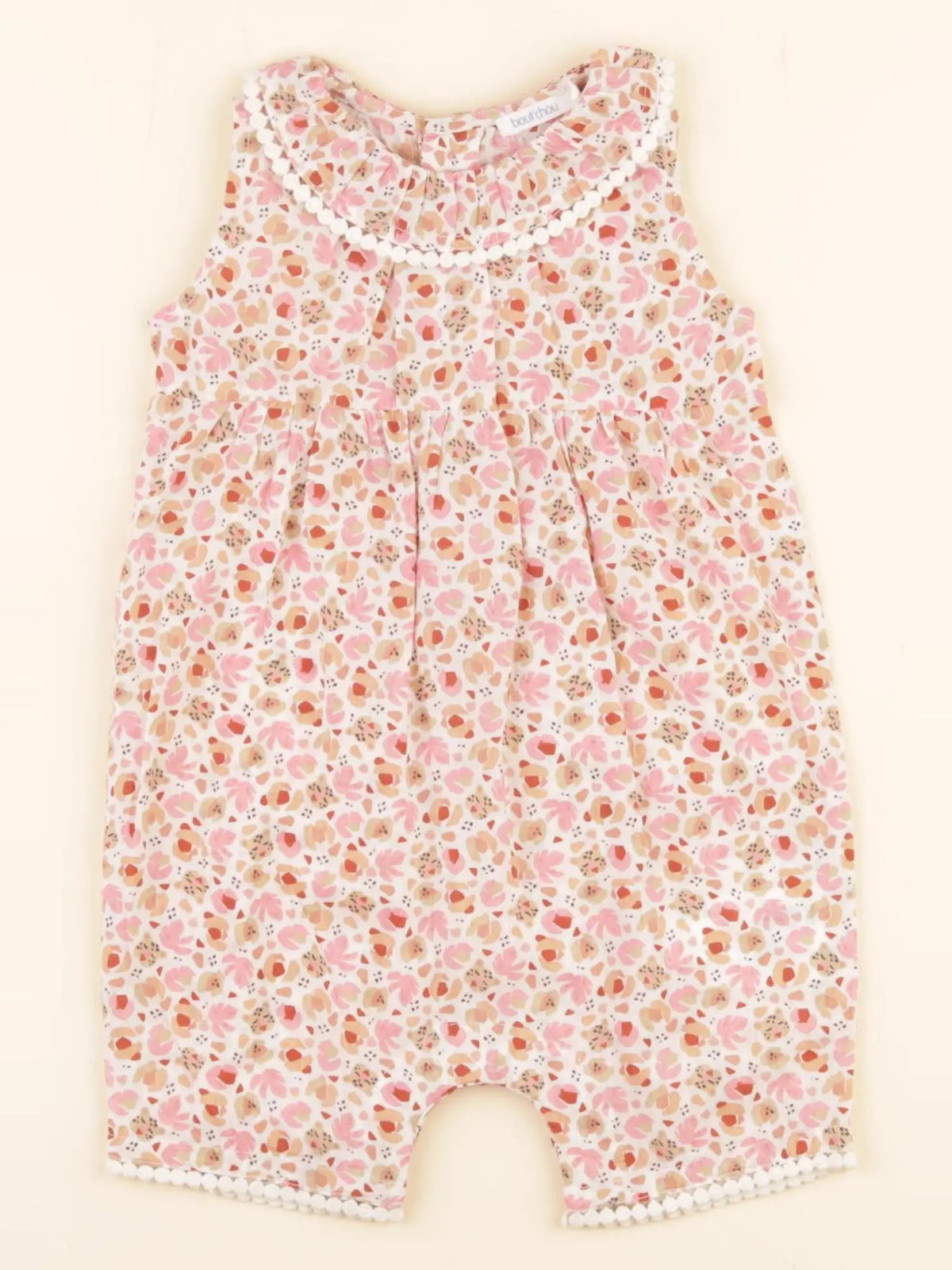 Boutchou - combinaison multicolore - 6 mois