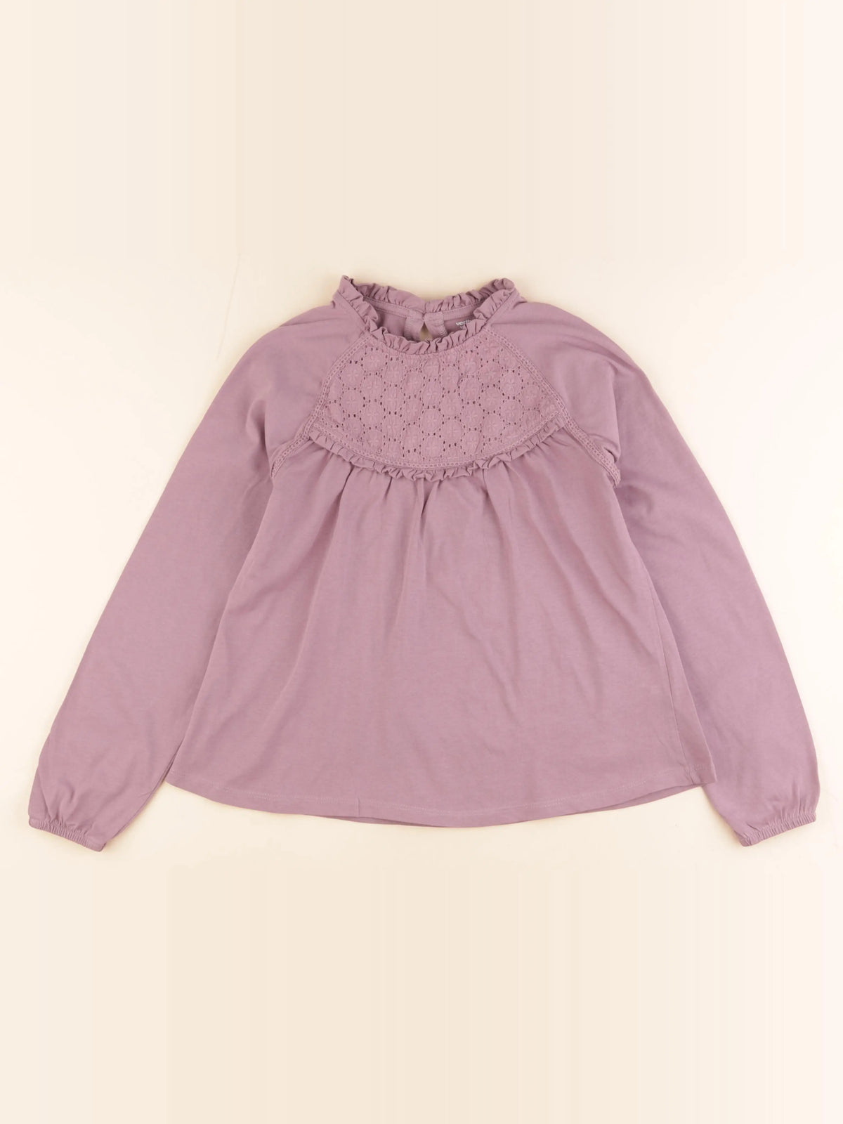 Vertbaudet - tee-shirt violet - 10 ans
