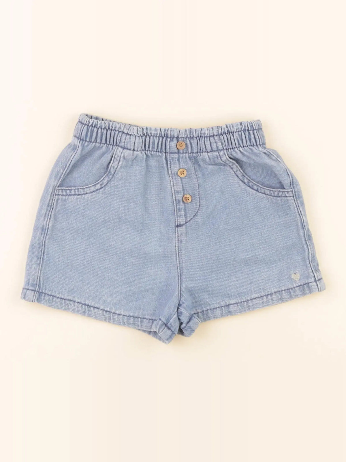 Vertbaudet - short bleu - 4 ans