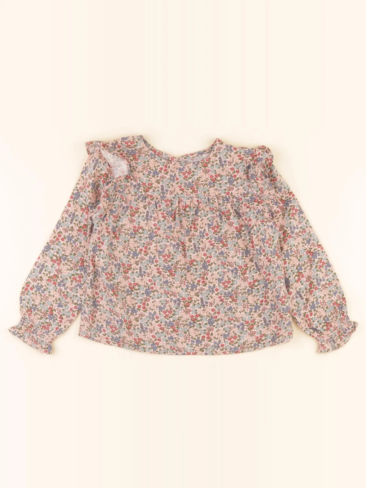 Vertbaudet - blouse multicolore - 4 ans