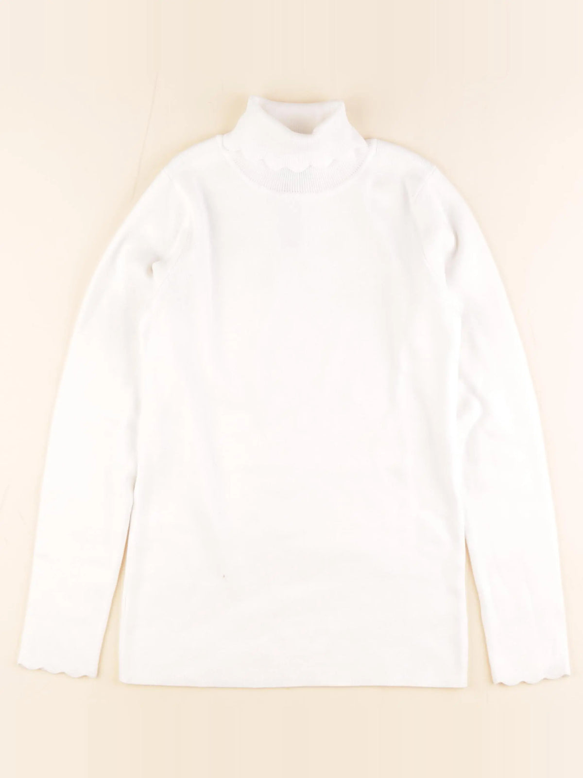 Jacadi - pull blanc - 12 ans