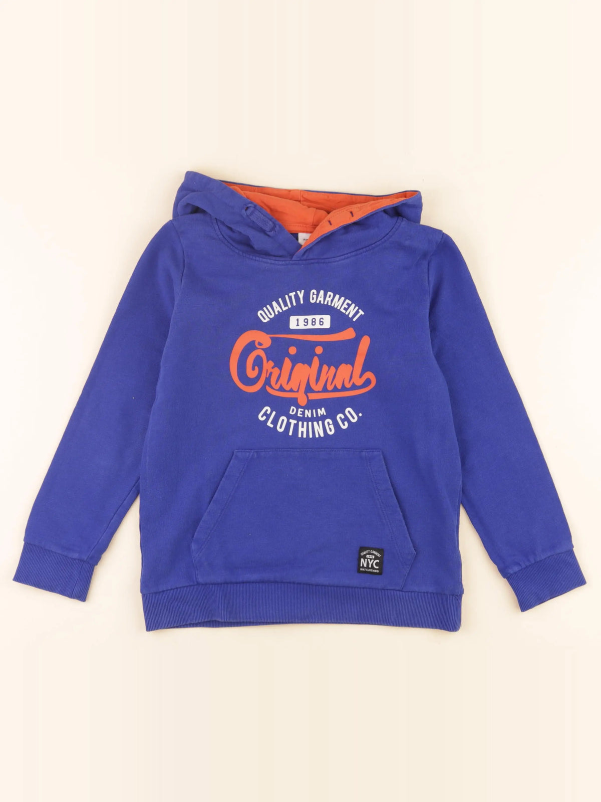 Name it - sweat bleu - 7/8 ans
