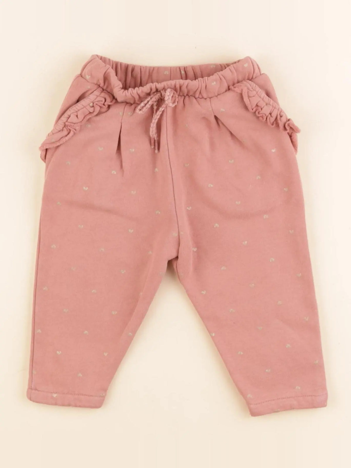 Vertbaudet - jogging rose - 12 mois