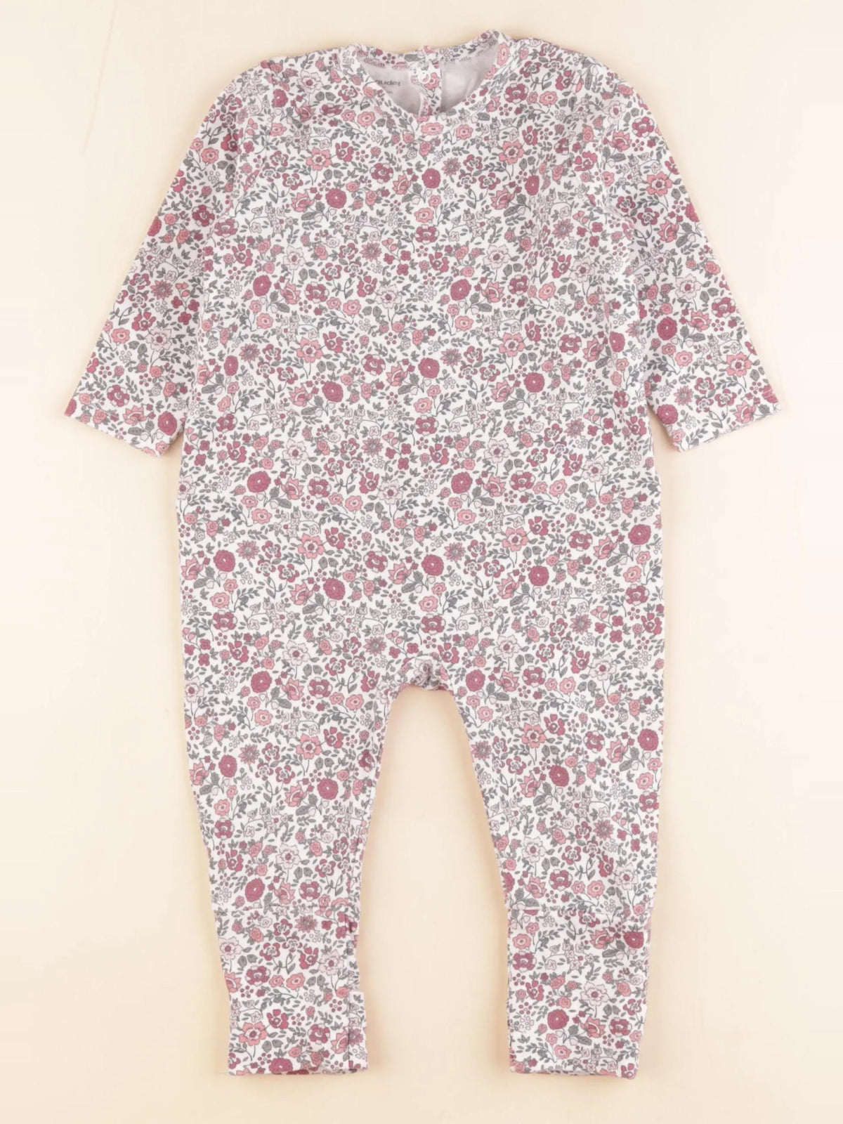 Vertbaudet - pyjama coton multicolore - 12 mois