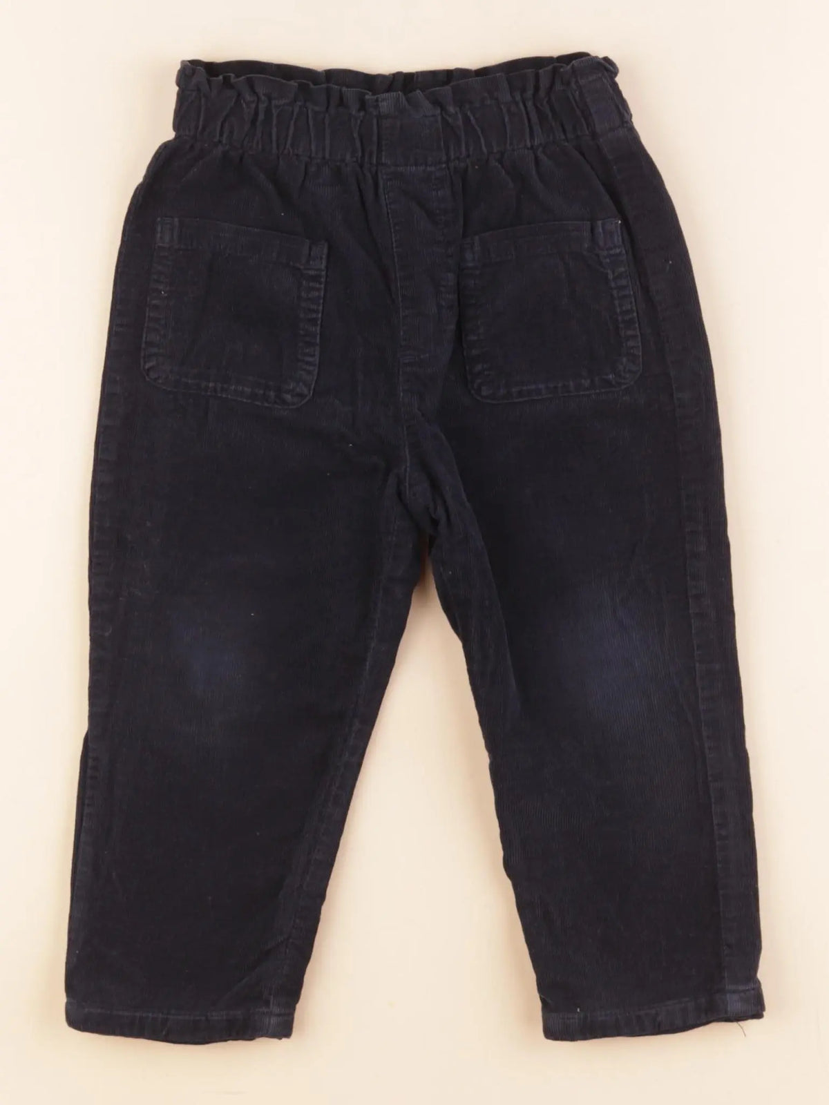 Boutchou - pantalon doublé bleu - 18 mois