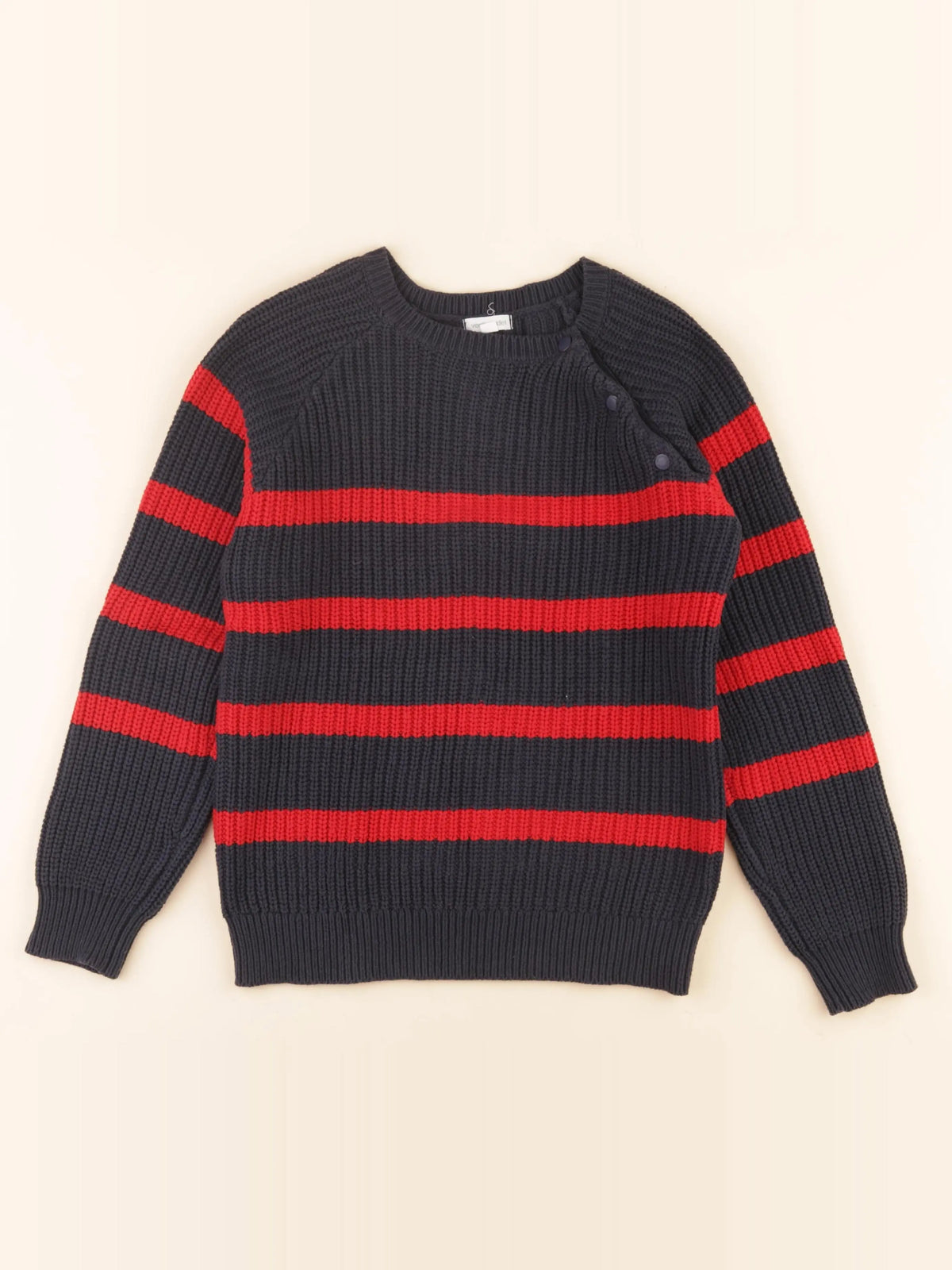 Vertbaudet - pull bleu - 10 ans