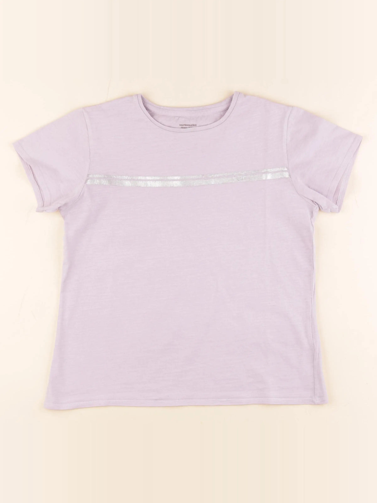Vertbaudet - tee-shirt violet - 12 ans