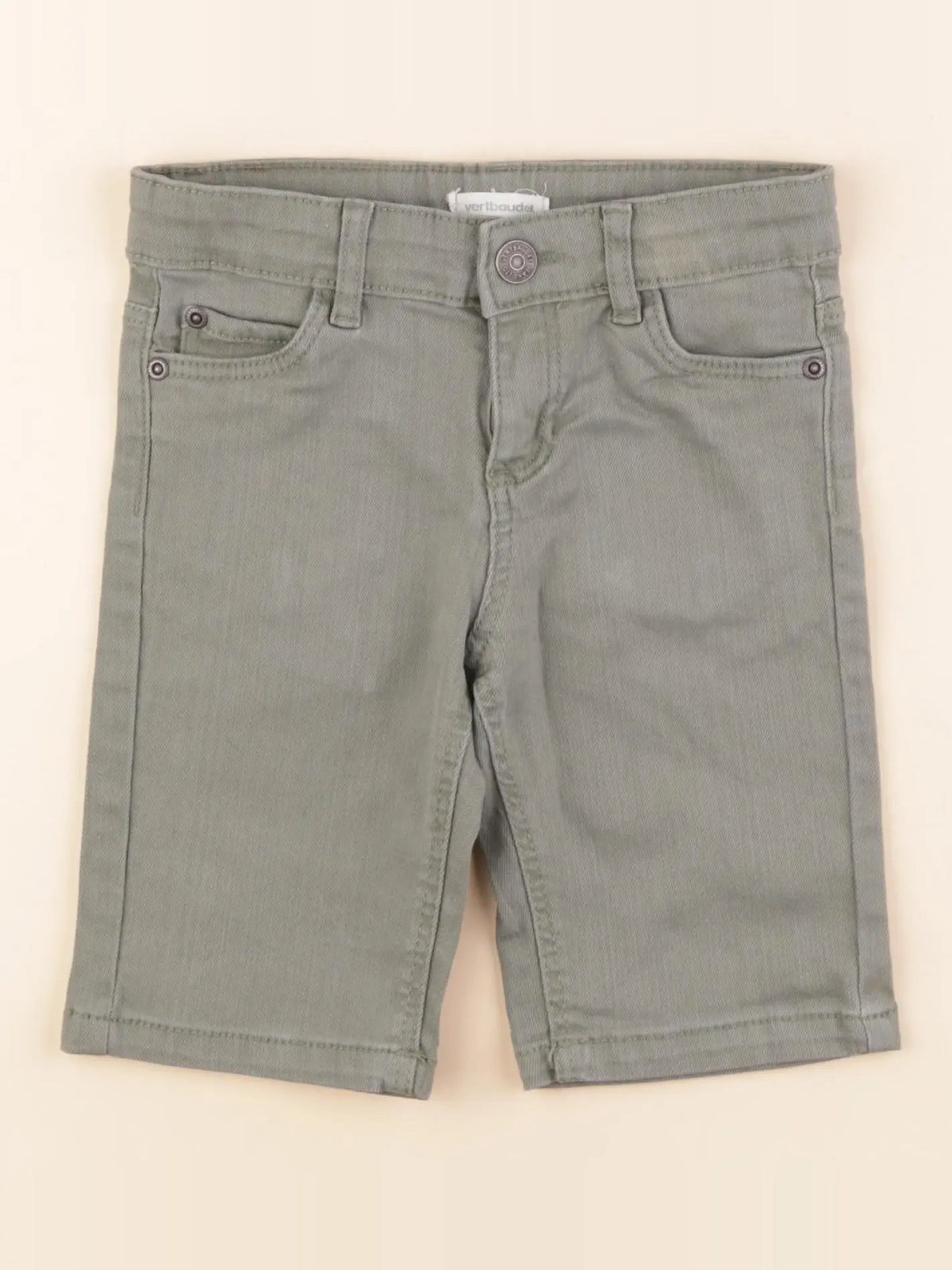 Vertbaudet - short vert - 3 ans