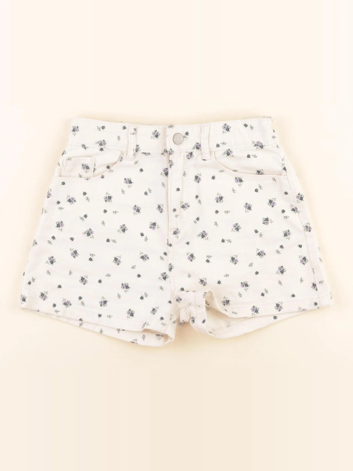 Vertbaudet - short beige - 9 ans