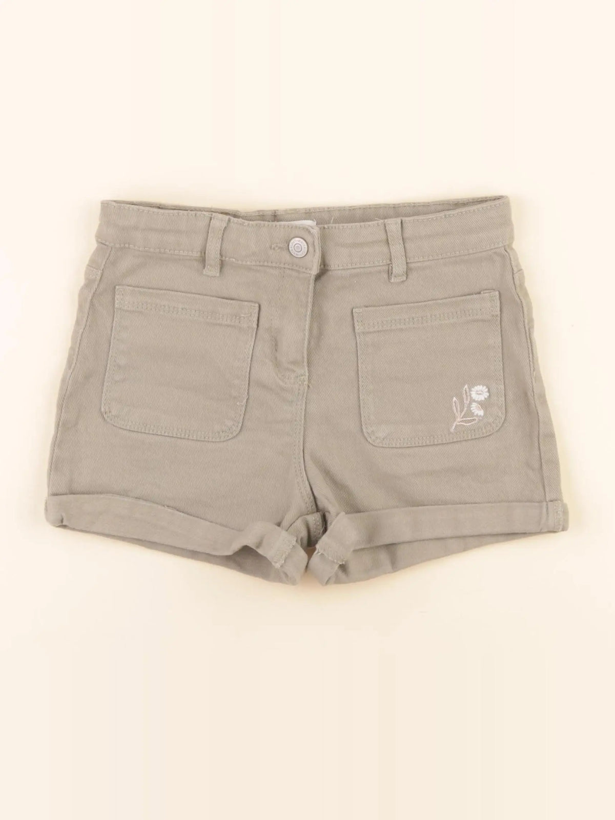 Vertbaudet - short vert - 9 ans