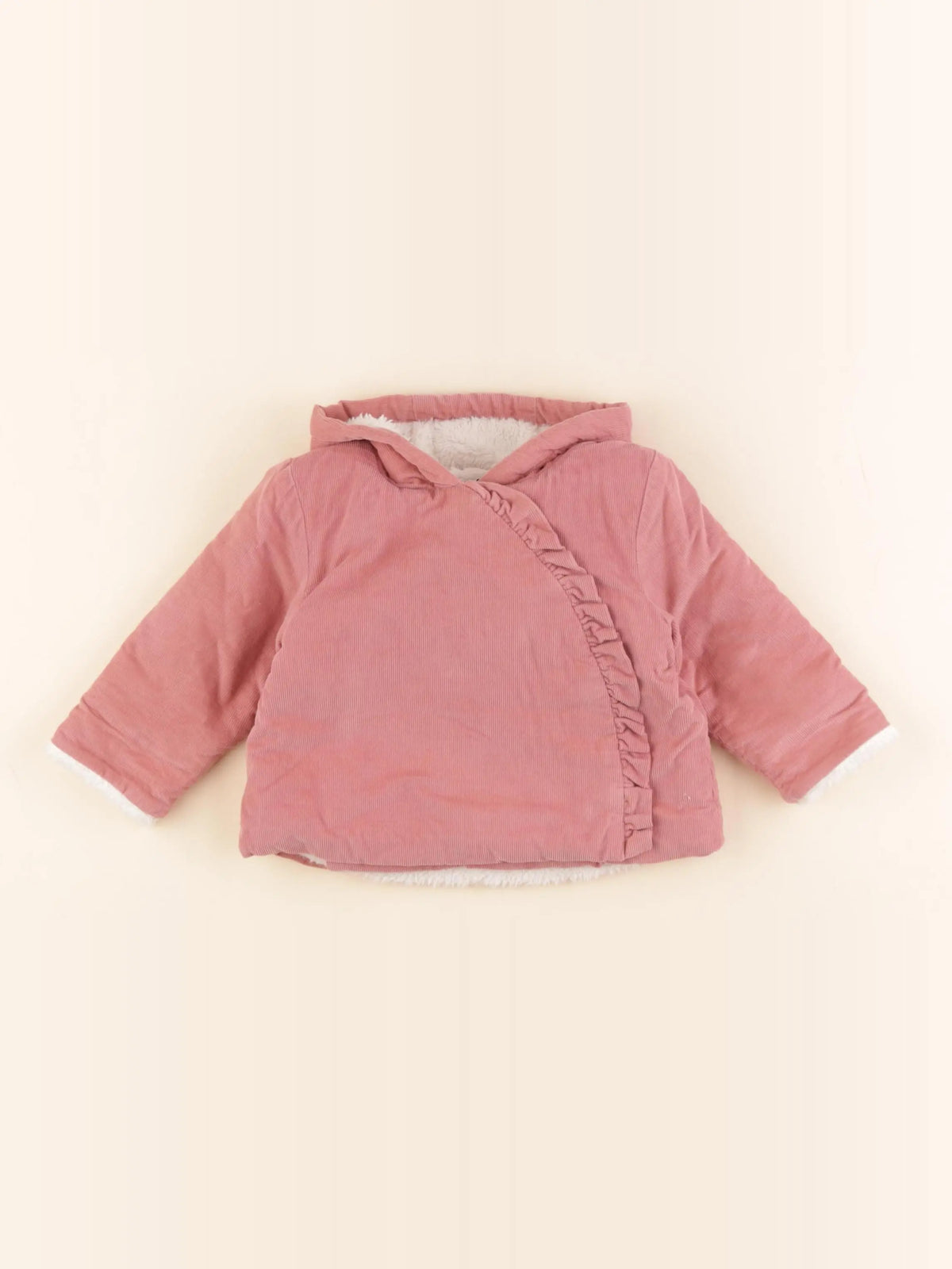 Tape à l'oeil - manteau rose - 3 mois