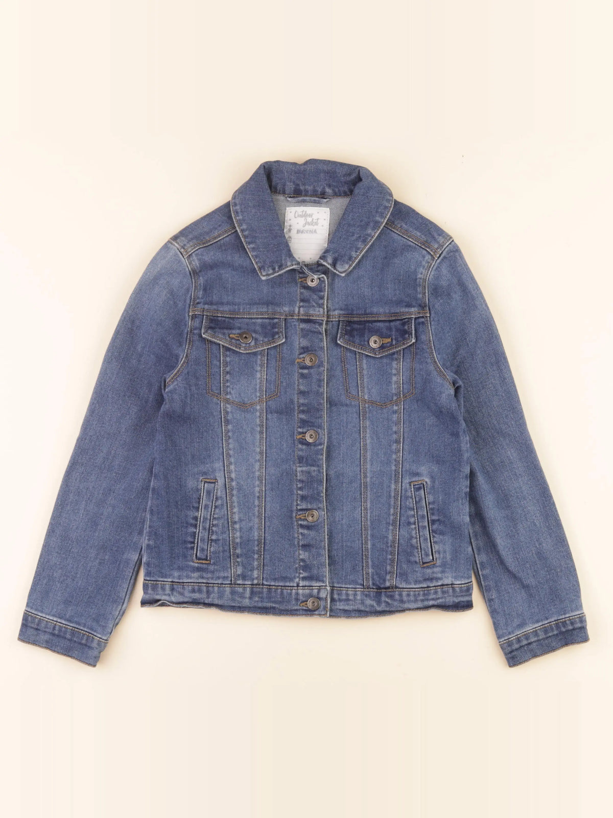 Vertbaudet - veste bleu - 9 ans