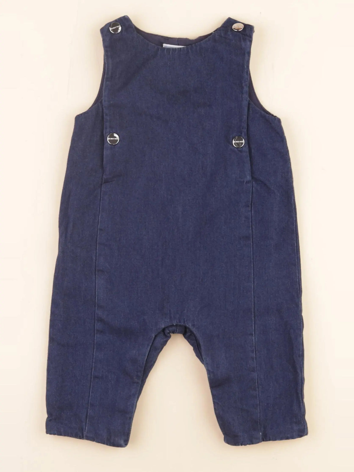 Jacadi - combinaison doublé bleu - 6 mois