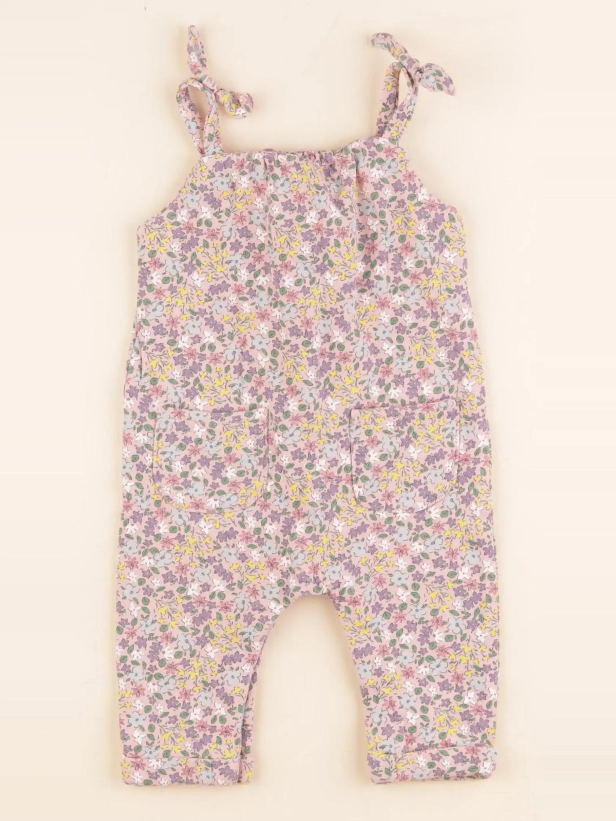 Vertbaudet - combinaison multicolore - 3 mois