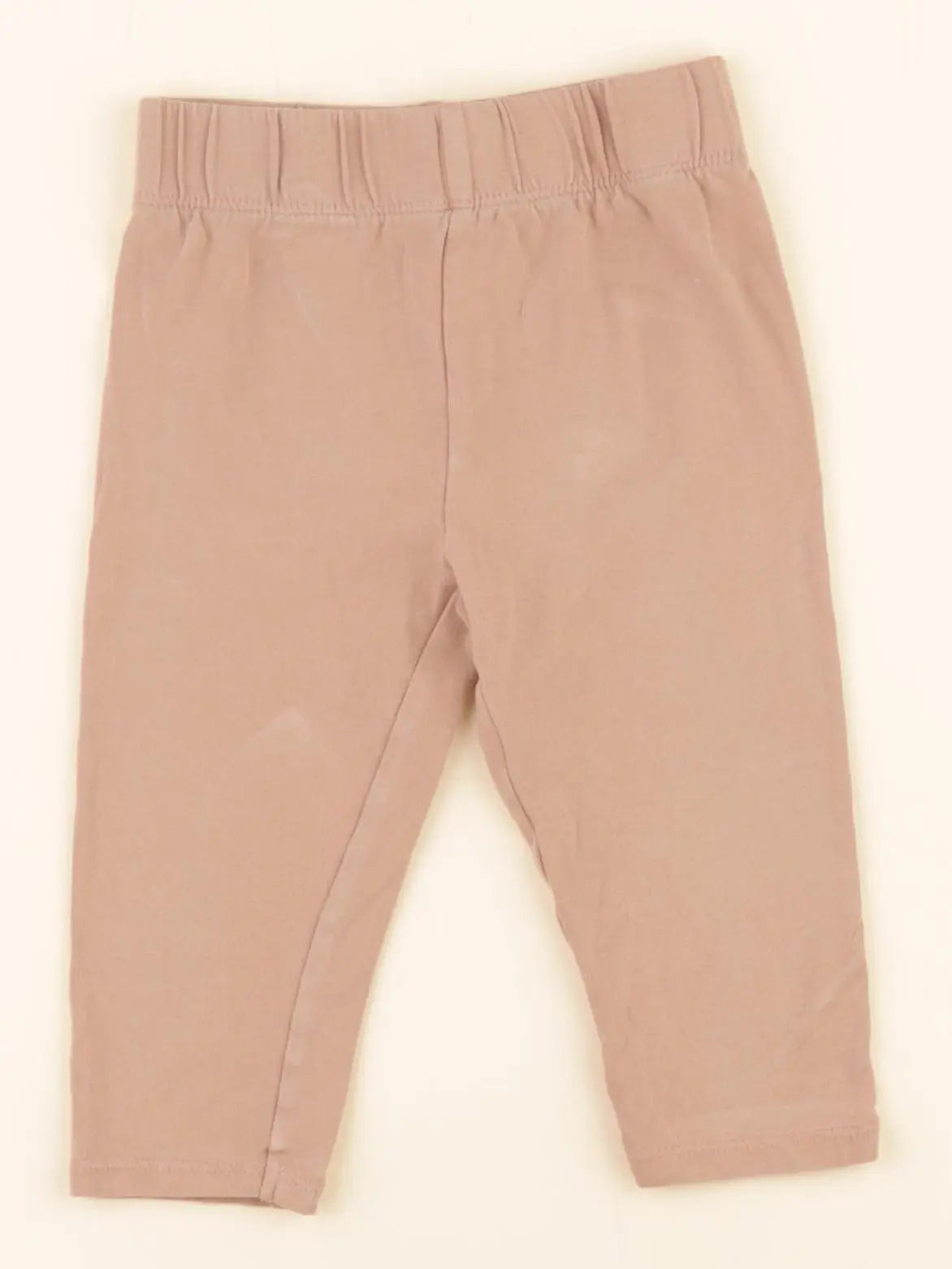 Vertbaudet - legging marron - 12 mois