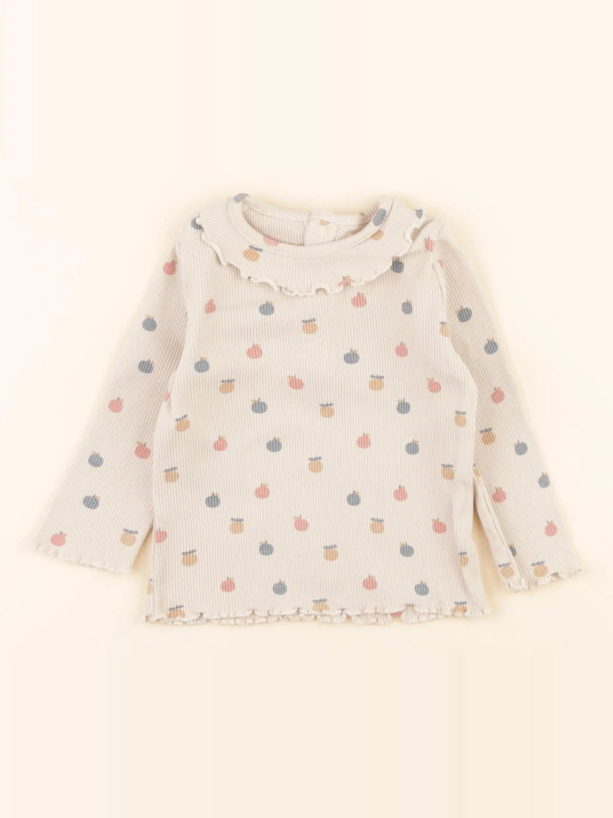 Boutchou - tee-shirt beige - 9 mois