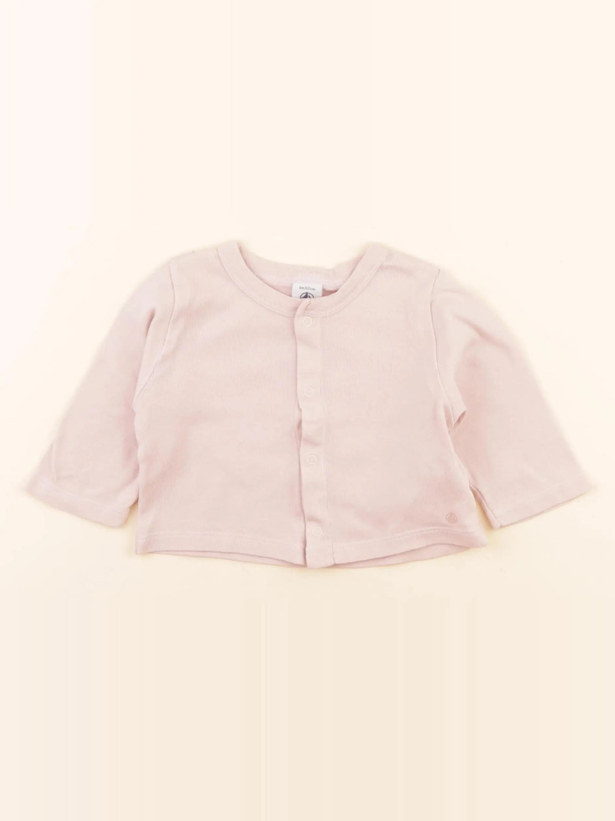 Petit Bateau - tee-shirt rose - 6 mois
