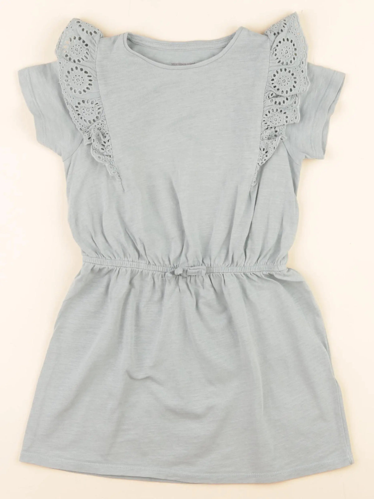 Vertbaudet - robe vert, bleu - 6 ans