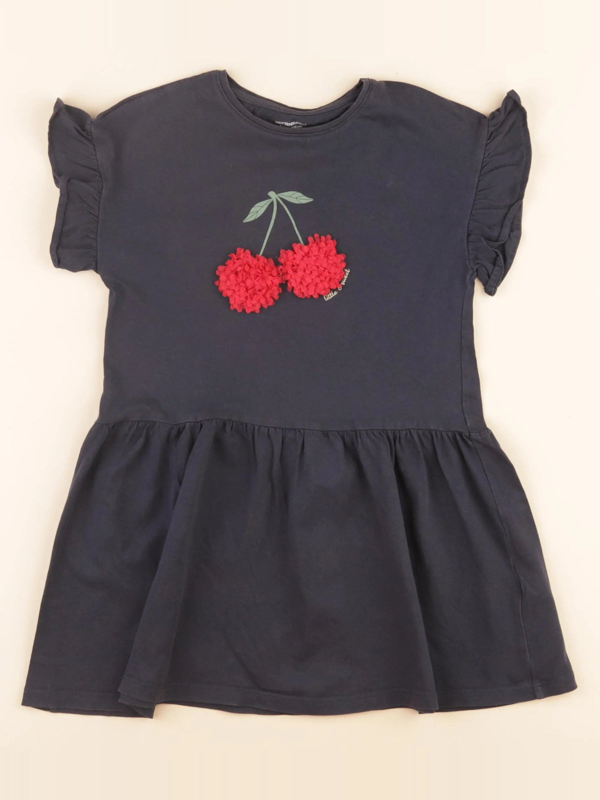 Vertbaudet - robe bleu - 6 ans