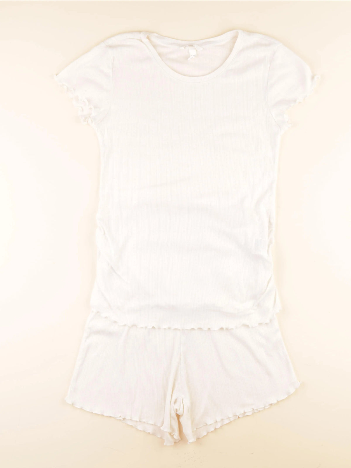 H&M - pyjama grossesse coton beige - m