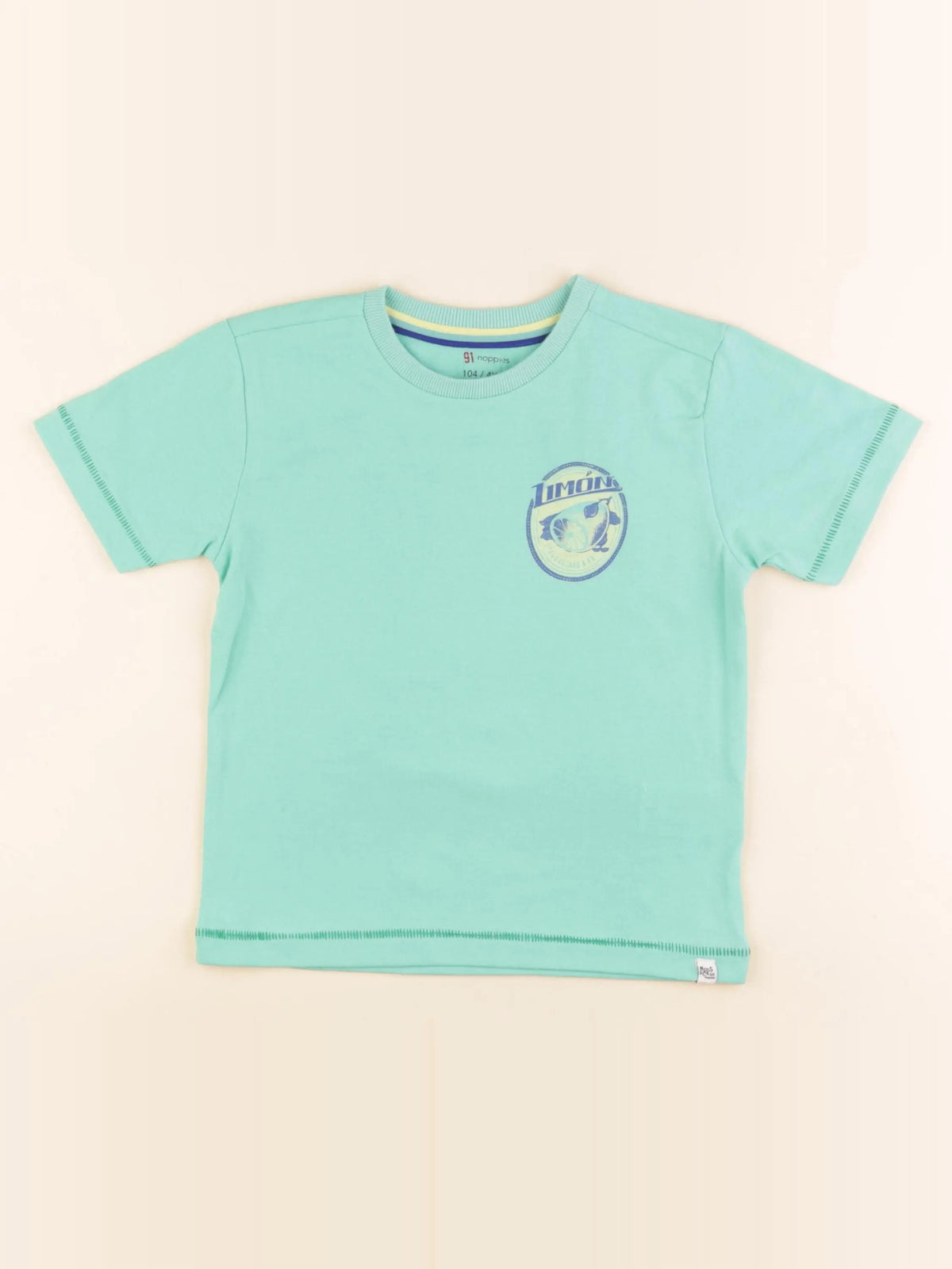 Noppies - tee-shirt imprimé au dos vert - 4 ans