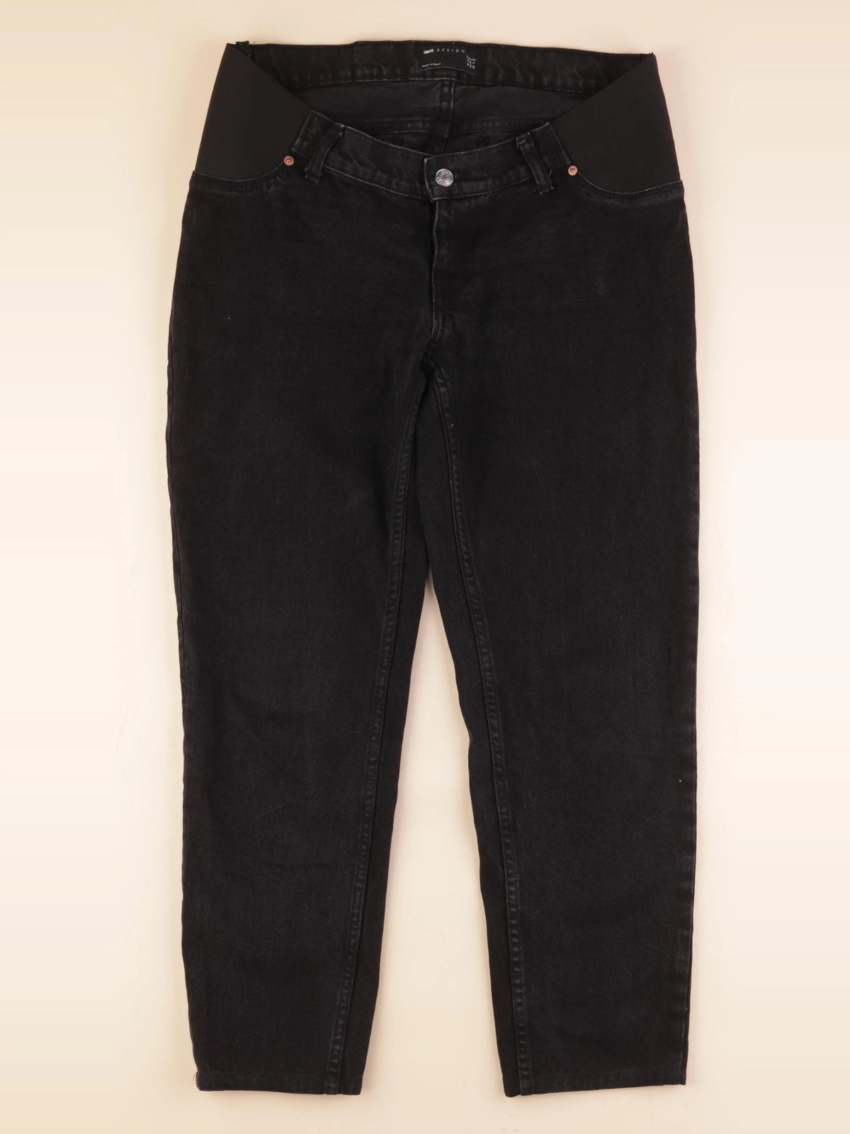 Asos - jean grossesse noir - 38