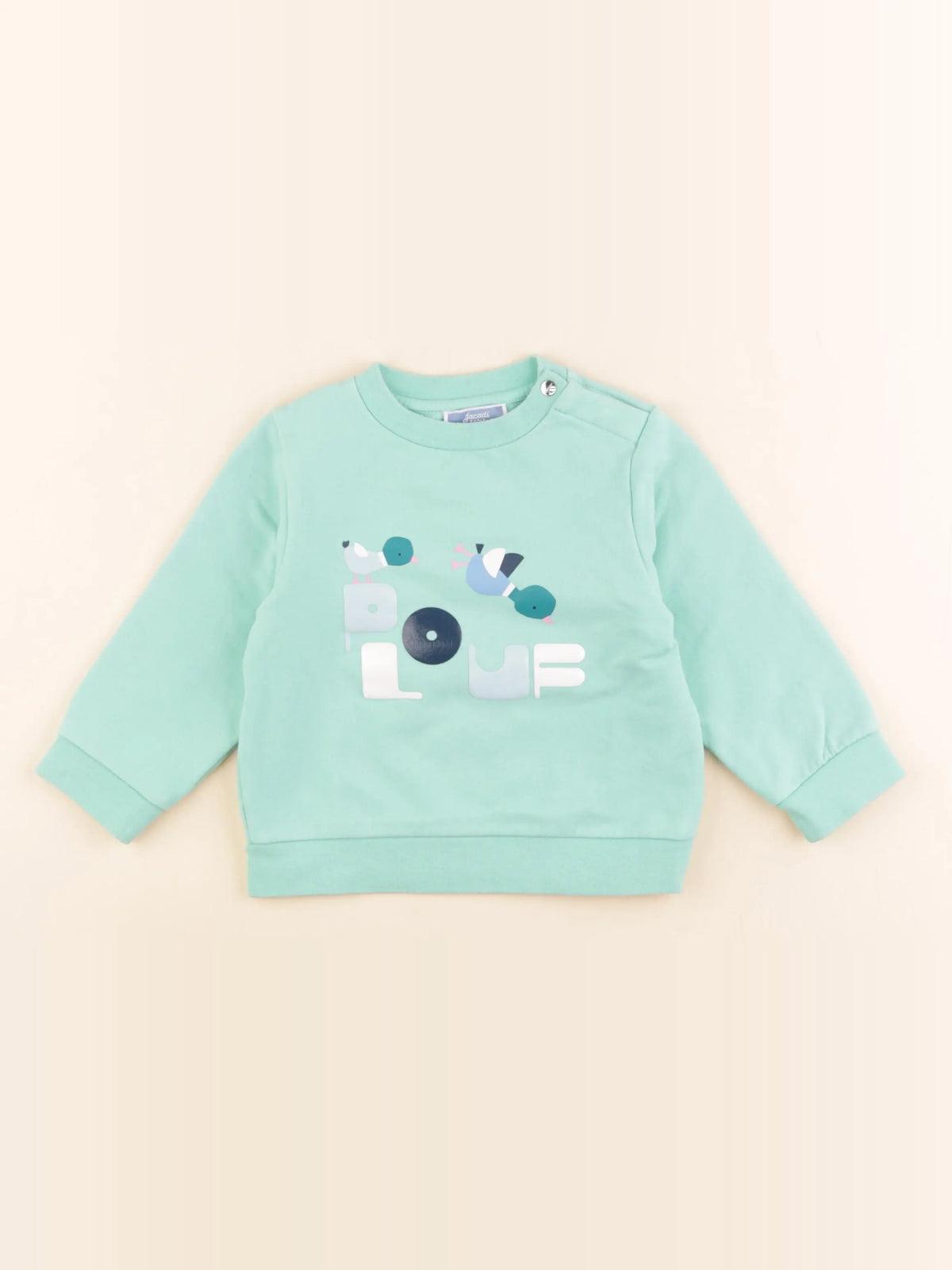 Jacadi - sweat vert - 24 mois