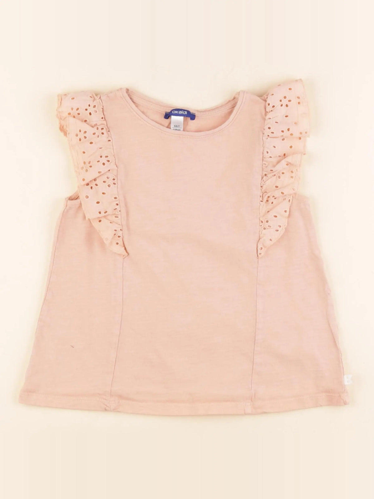 Okaidi - tee-shirt rose - 8 ans