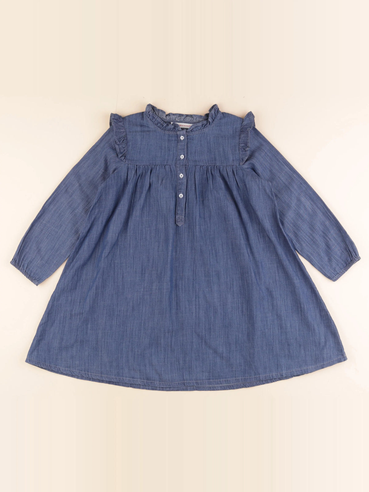 Monoprix - robe bleu - 6 ans