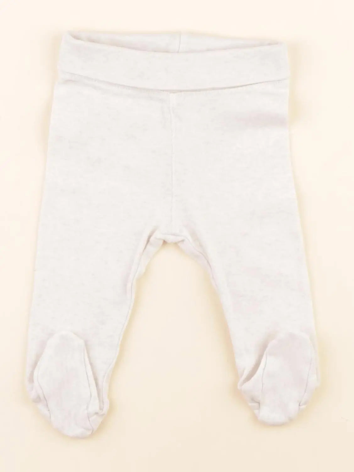 H&M - legging beige - 1/2 mois