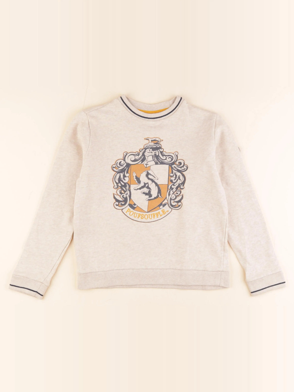 Cyrillus - sweat beige - 10 ans