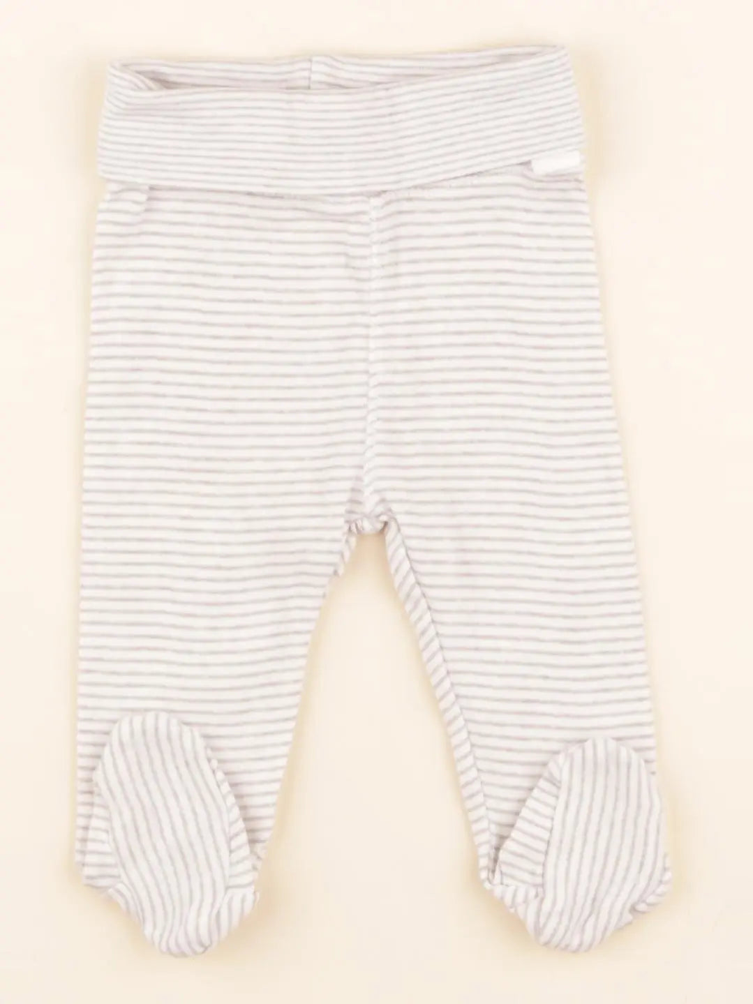H&M - legging beige - 1/2 mois