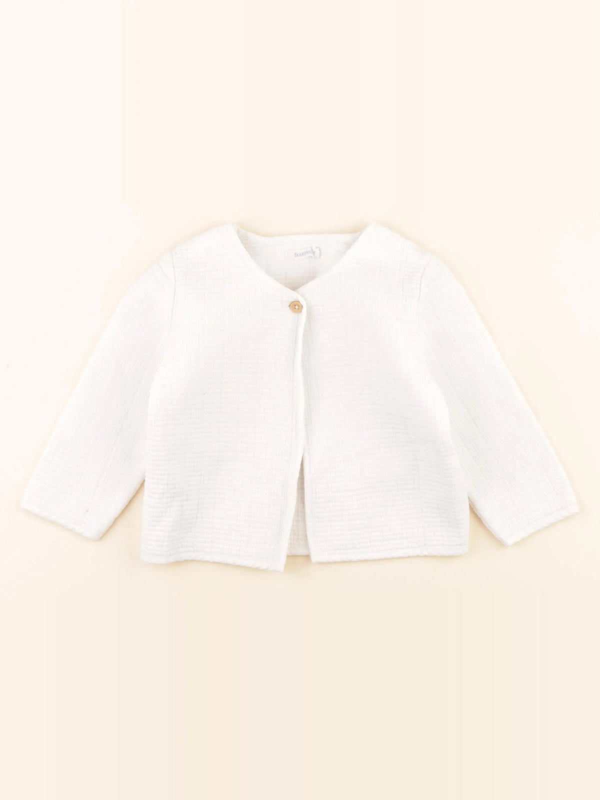 Boutchou - gilet blanc - 24 mois