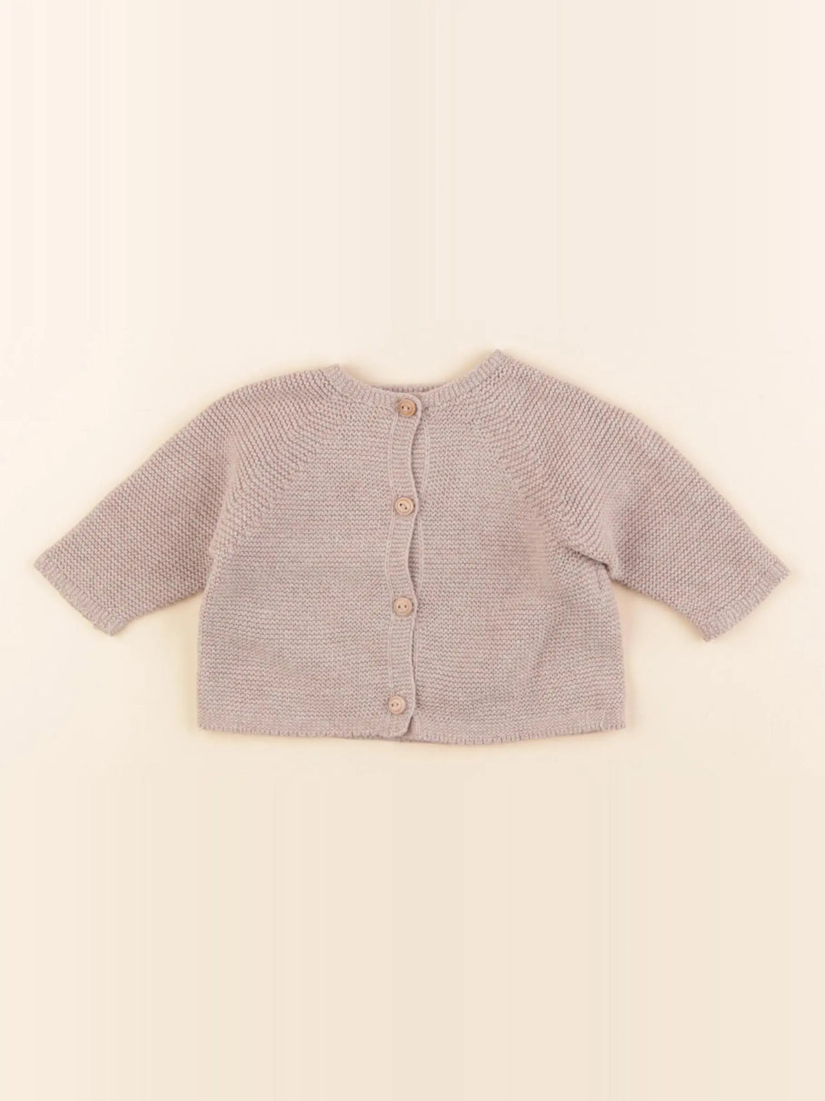 Zara - gilet marron - 0/1 mois