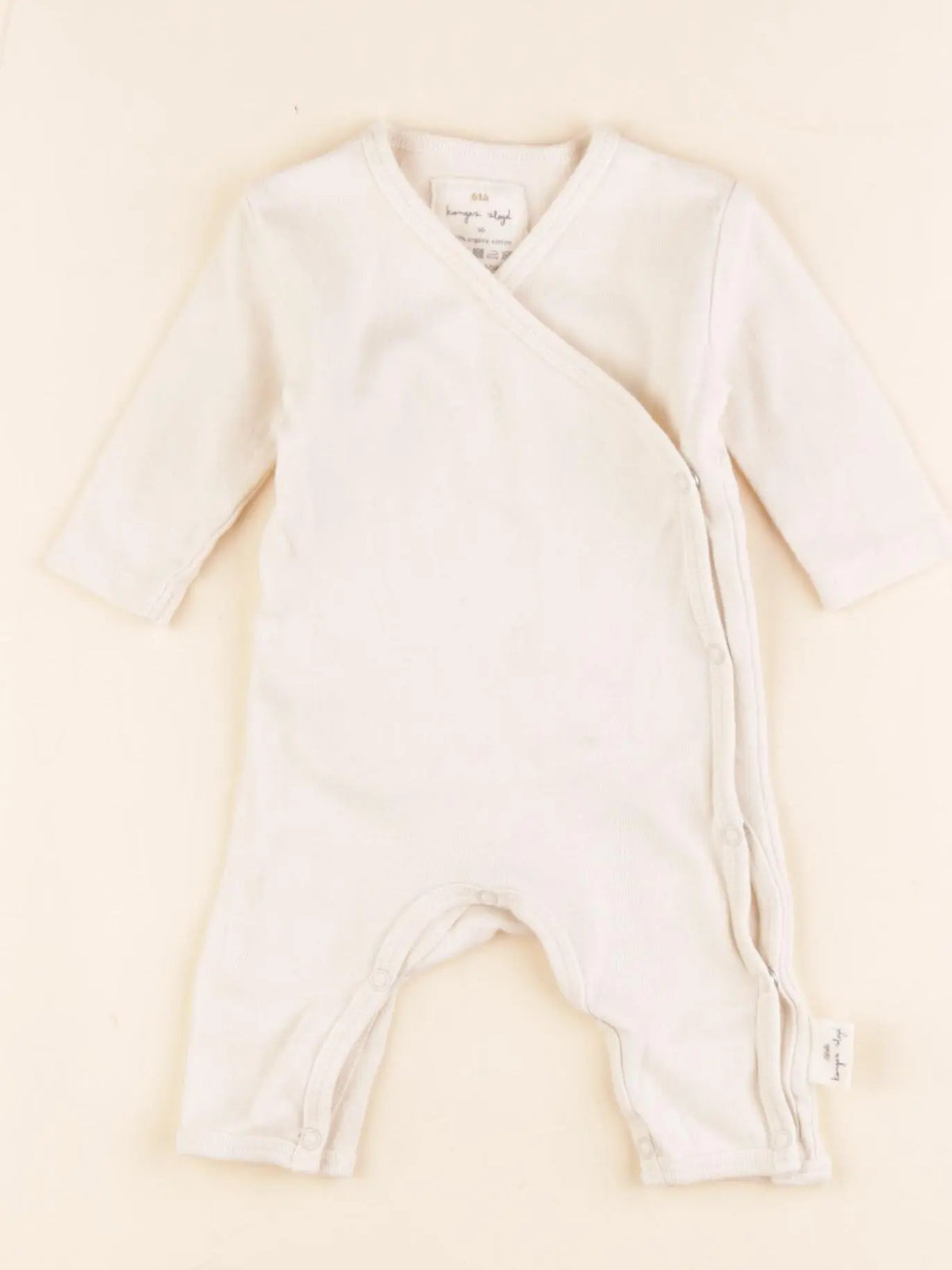 Konges slojd - pyjama coton beige - 0 mois