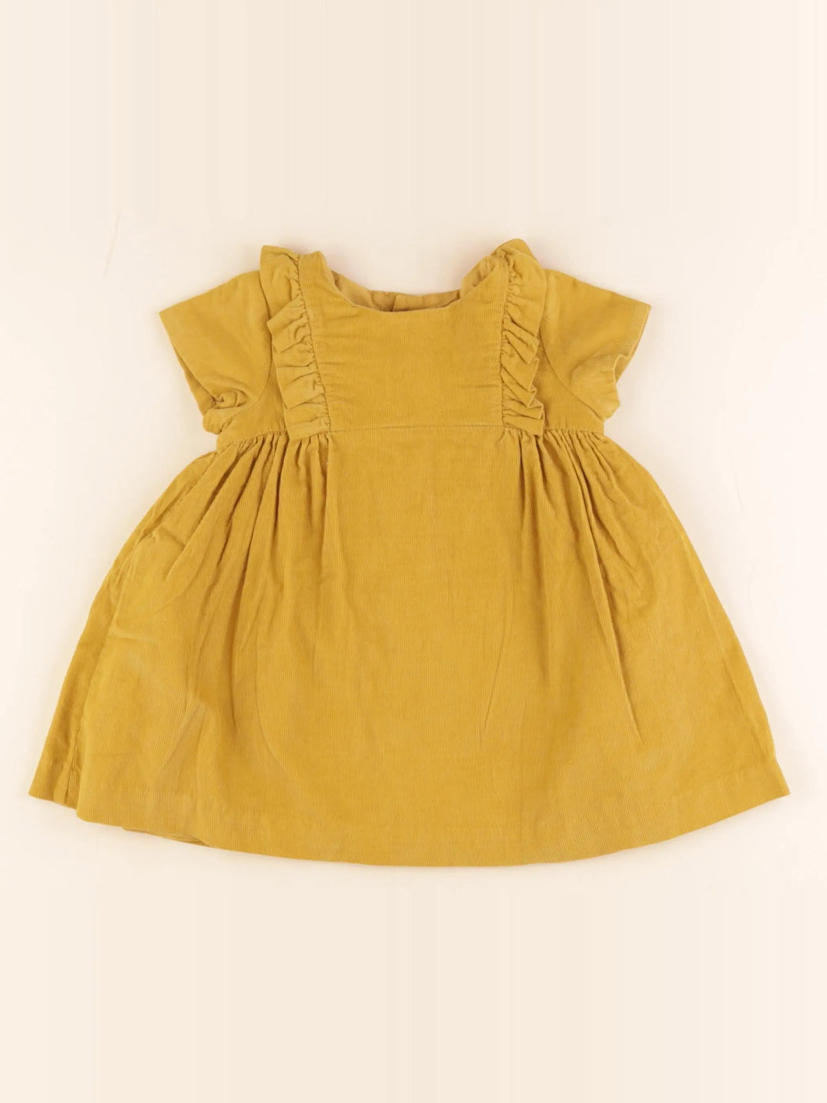 Jacadi - robe jaune - 12 mois