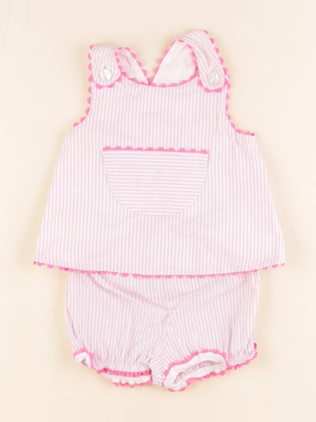 Jacadi - ensemble rose - 6 mois