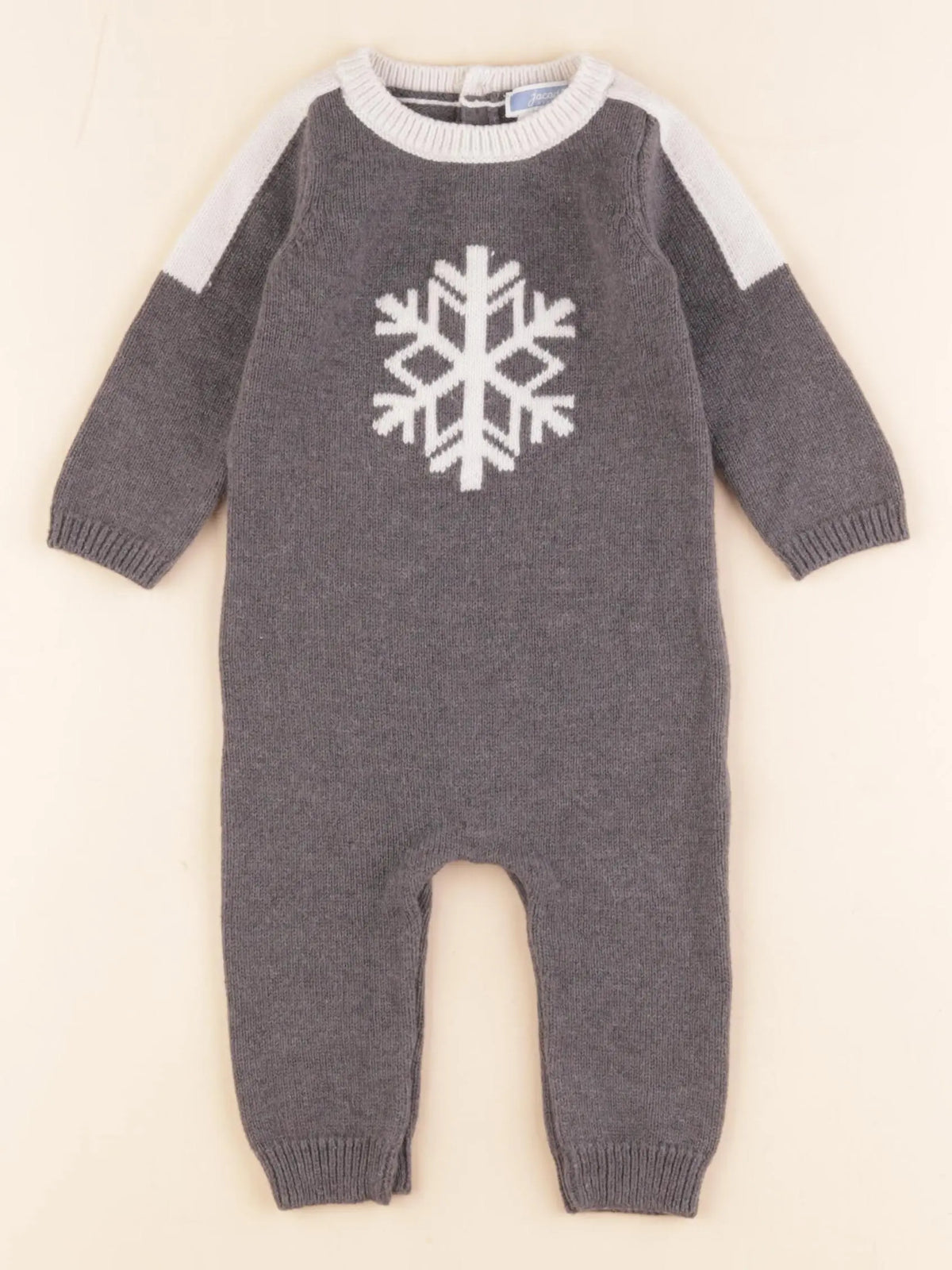 Jacadi - combinaison gris - 6 mois