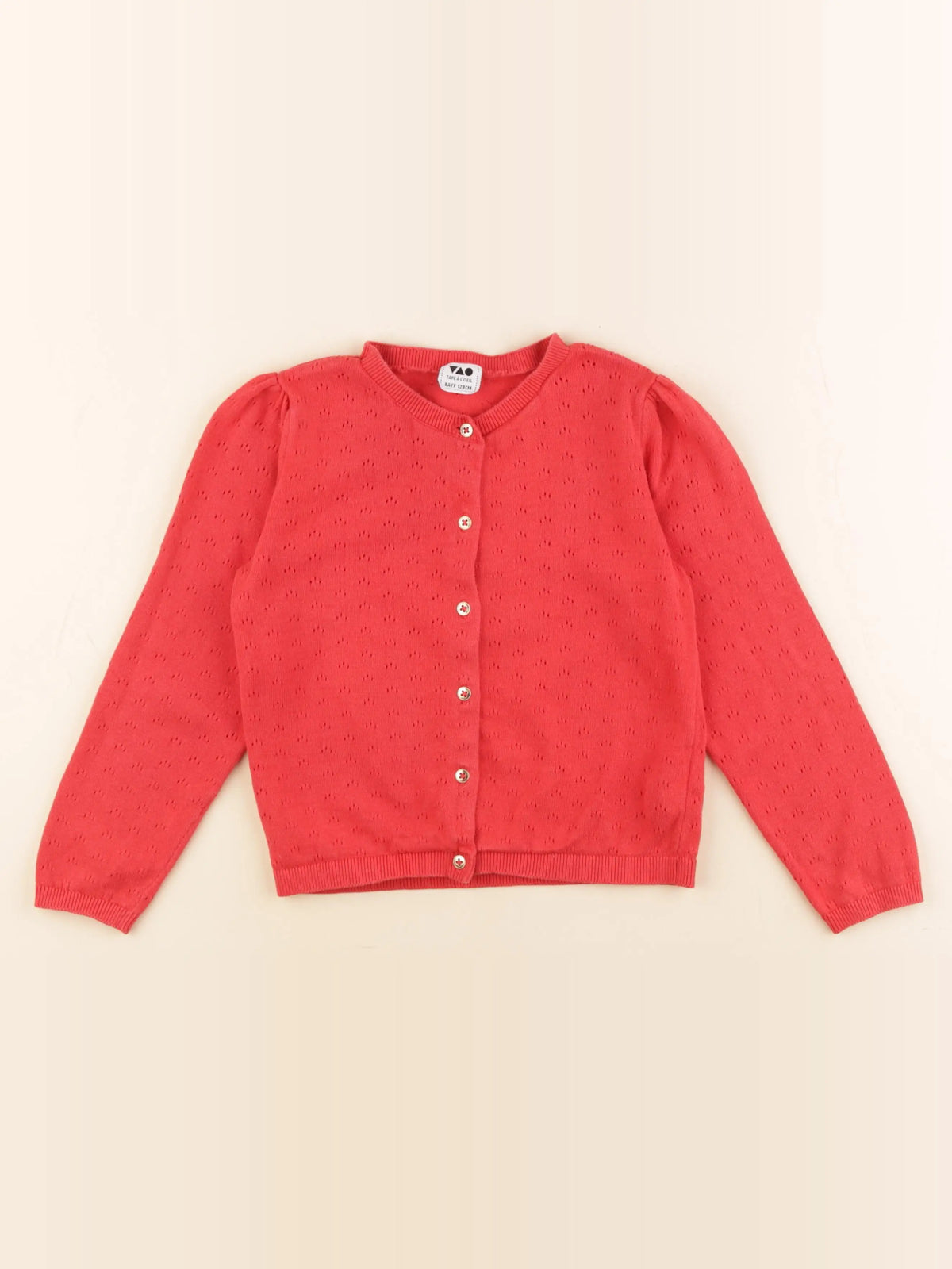 Tape à l'oeil - gilet rouge - 8 ans