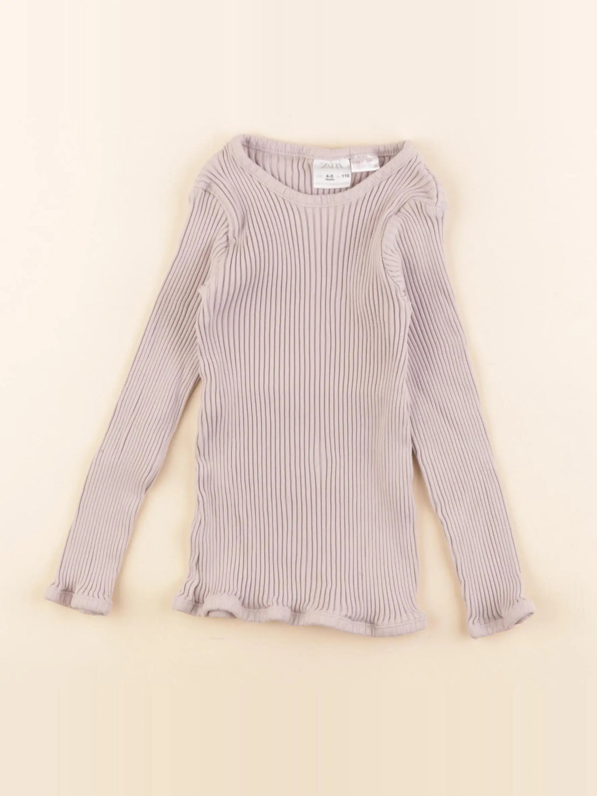 Zara - tee-shirt rose - 4/5 ans