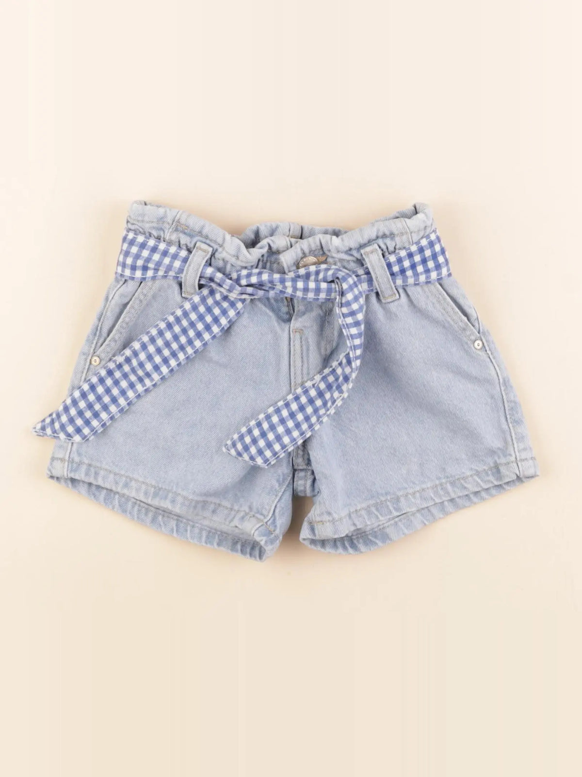 Mango - short bleu - 3/4 ans