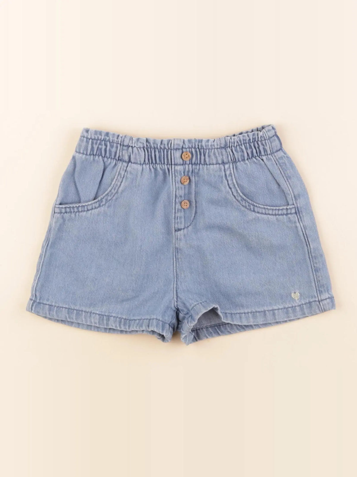 Vertbaudet - short bleu - 4 ans