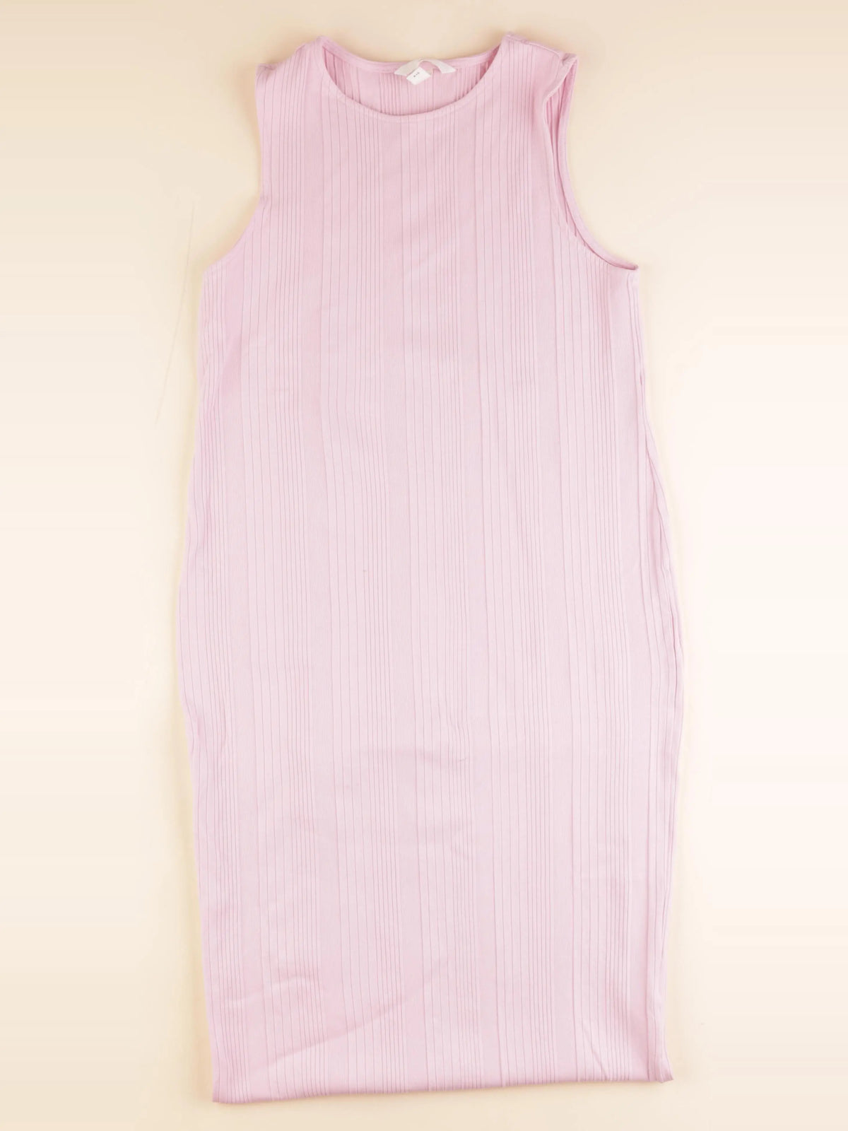 H&M - robe grossesse rose - l
