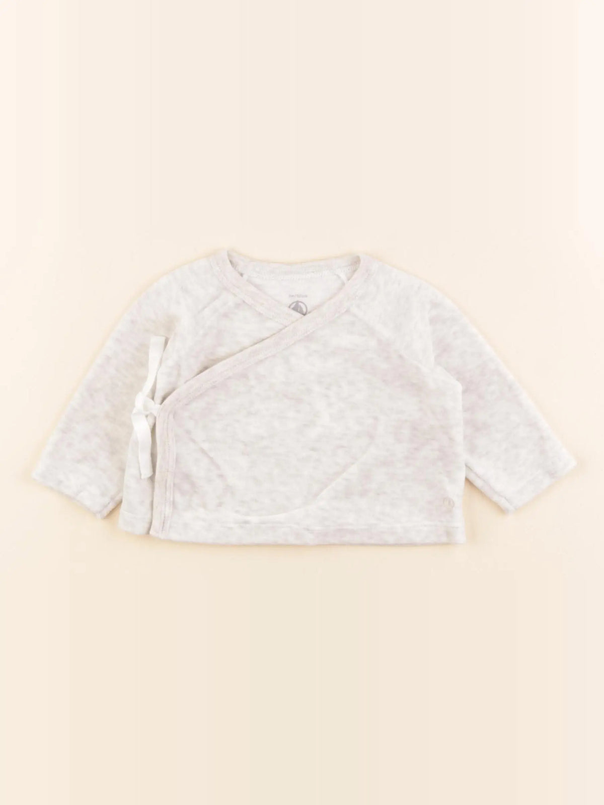 Petit Bateau - tee-shirt gris - 3 mois