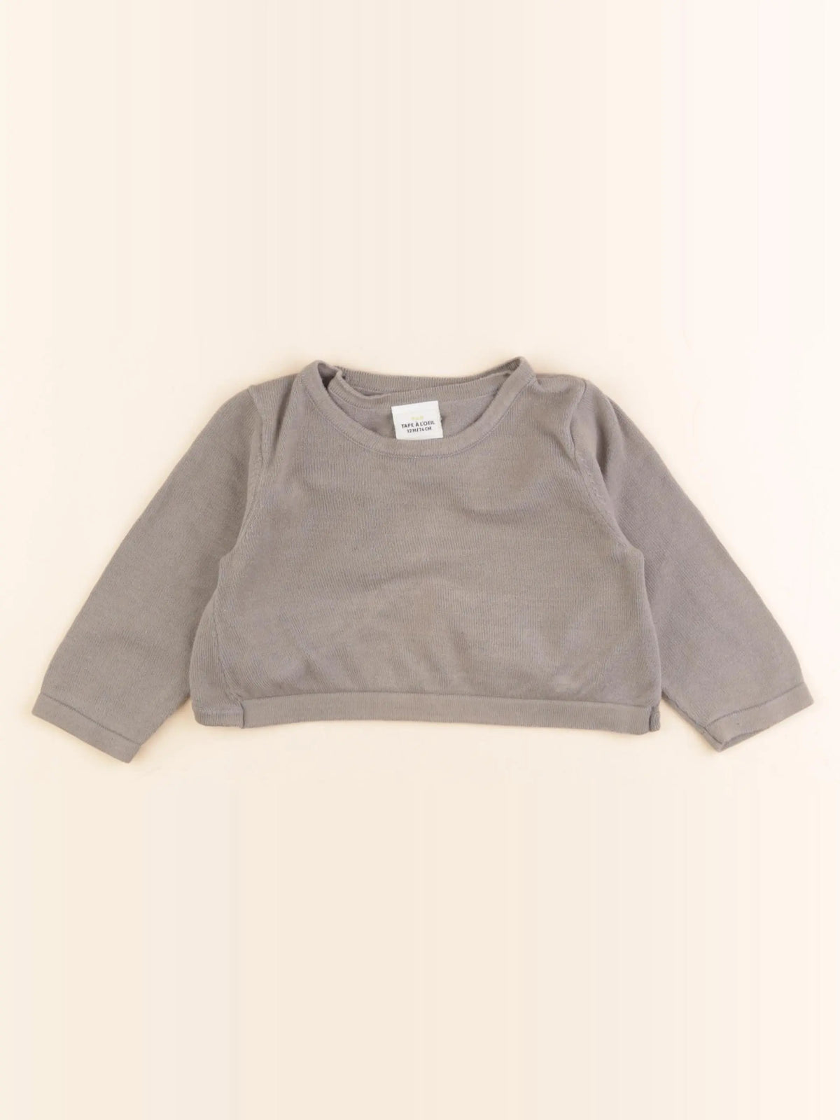 Tape à l'oeil - pull vert - 12 mois