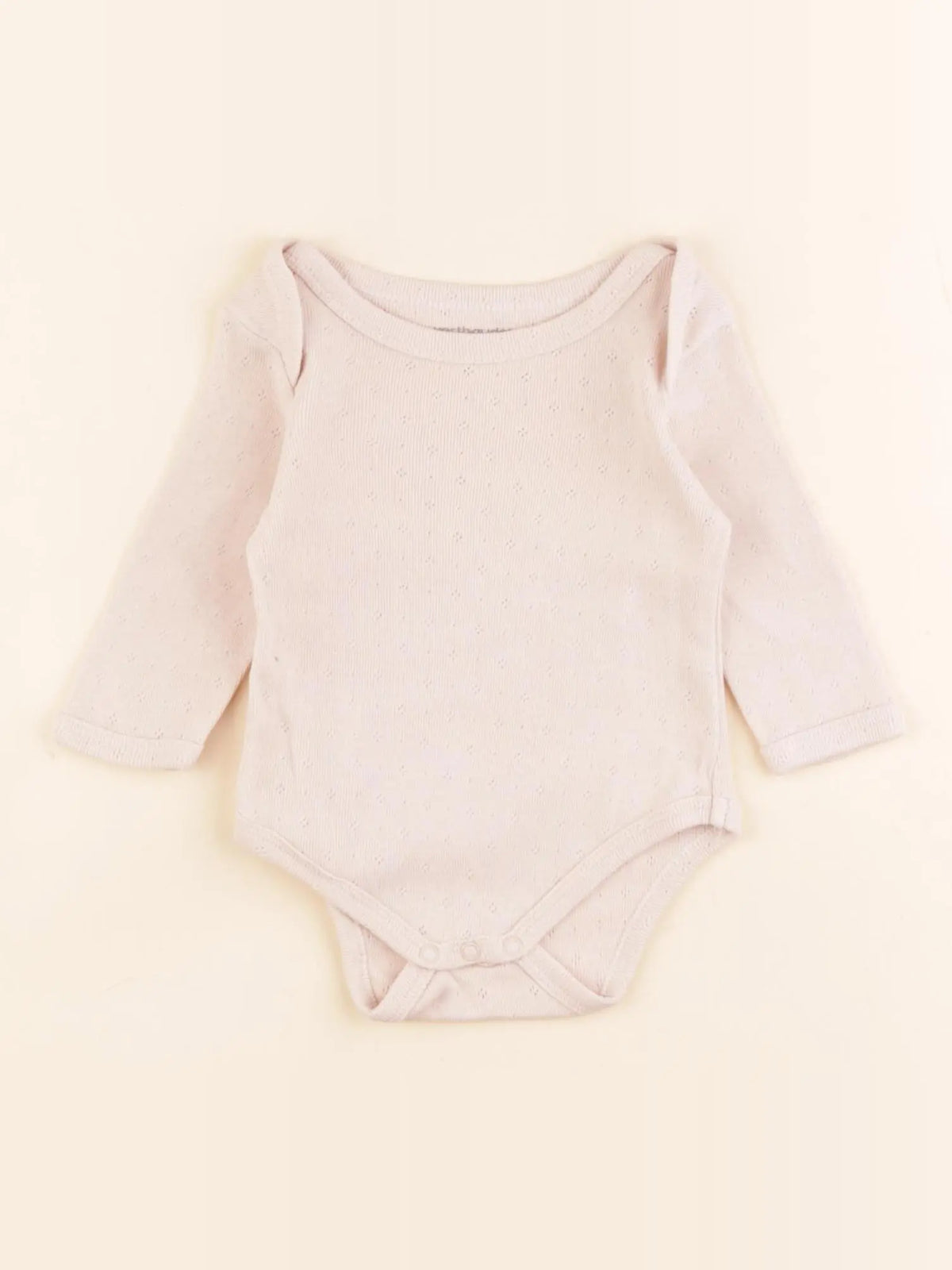 Vertbaudet - body rose - 3 mois