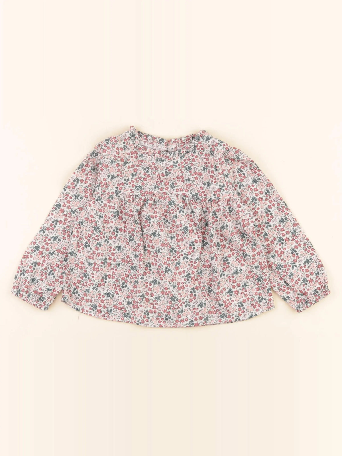 Vertbaudet - blouse rose - 2 ans