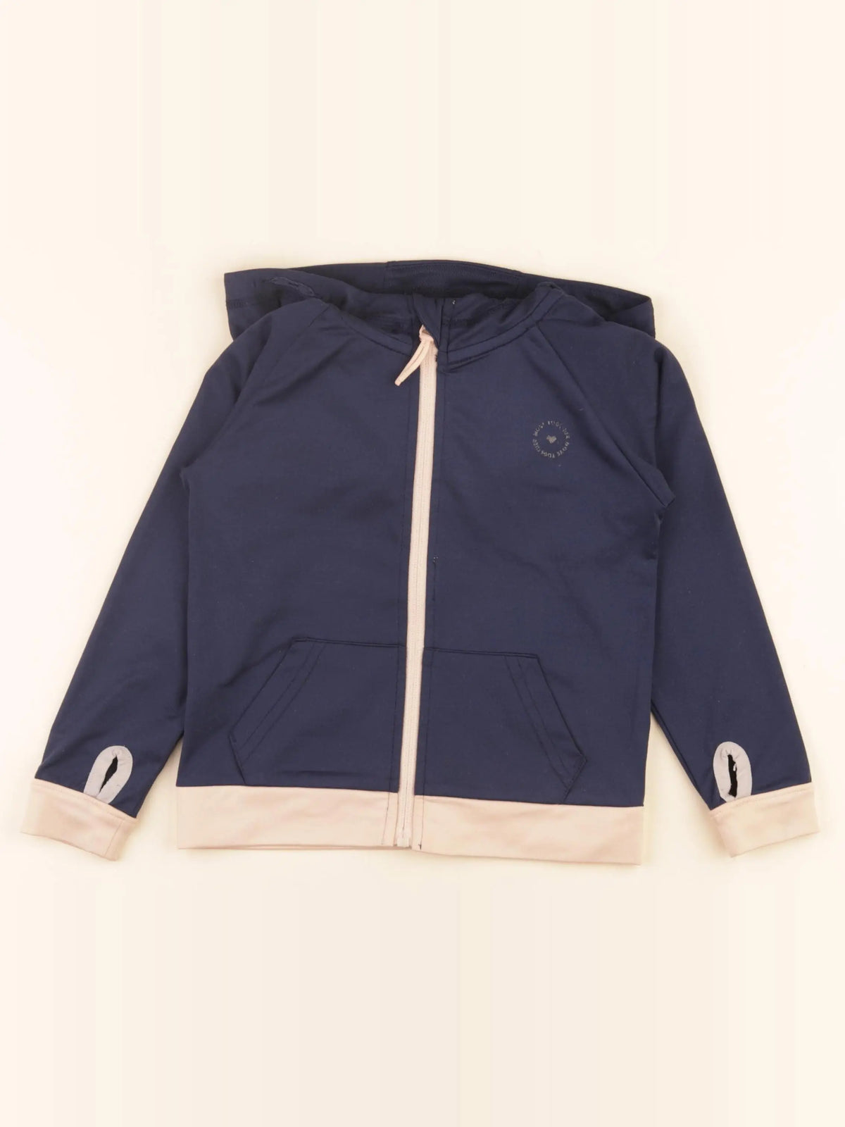 Vertbaudet - sweat bleu - 4 ans