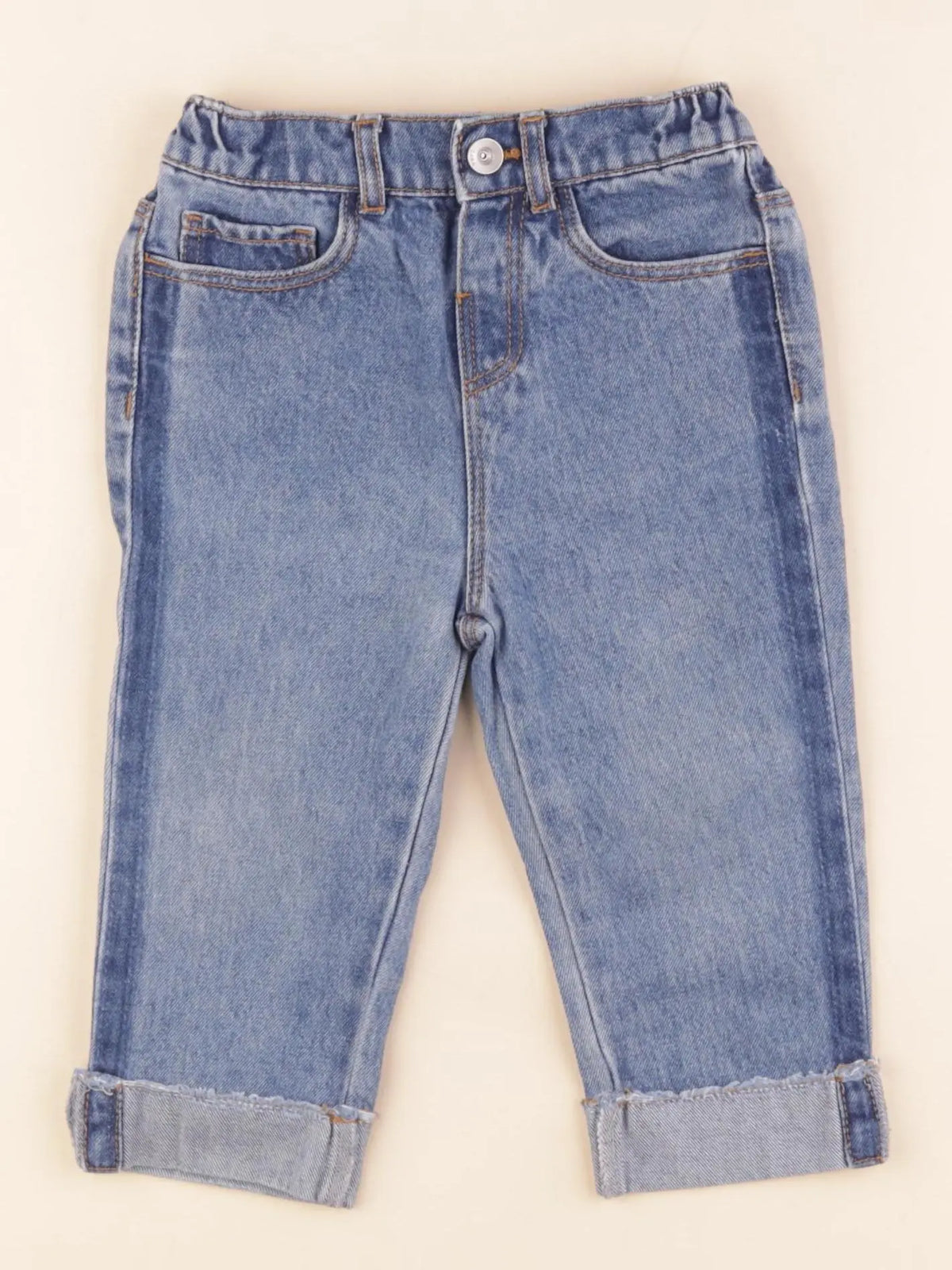 Zara - jean bleu - 12/18 mois